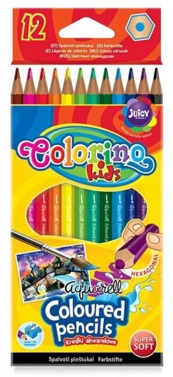Colorino, Aquarellstifte, 12 Farben