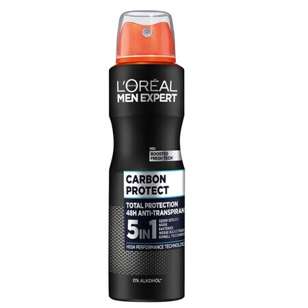 LOreal, Deodorant Carbon Ice 5in1, 150 ml