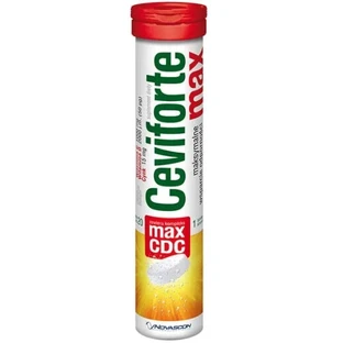 Ceviforte Max, 20 comprimidos efervescentes