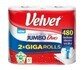 Papierhandt&#252;cher Velvet Jumbo Duo, 2 Rollen