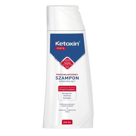 Ketoxin Forte Anti-dandruff strengthening shampoo 200 ml
