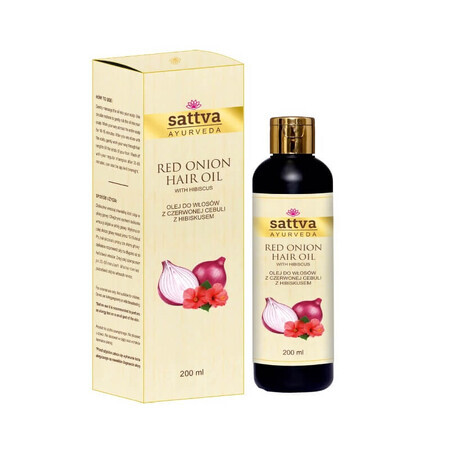 Sattva Rotes Zwiebelwachsöl, 200ml