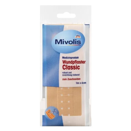 Mivolis, Wound patch 1mx6cm, 1m