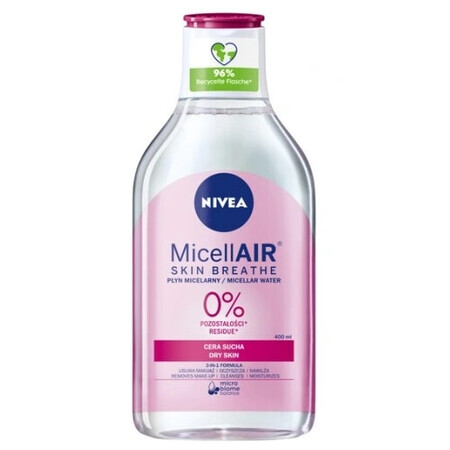 Nivea MicellAir Skin Breathe Loțiune micelară pentru piele uscată, 400ml