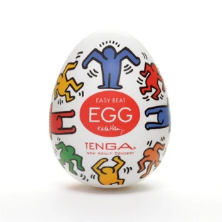 Easy Beat Egg Keith Haring Dance Keith Haring Dance Masturbateur jetable en forme d'œuf