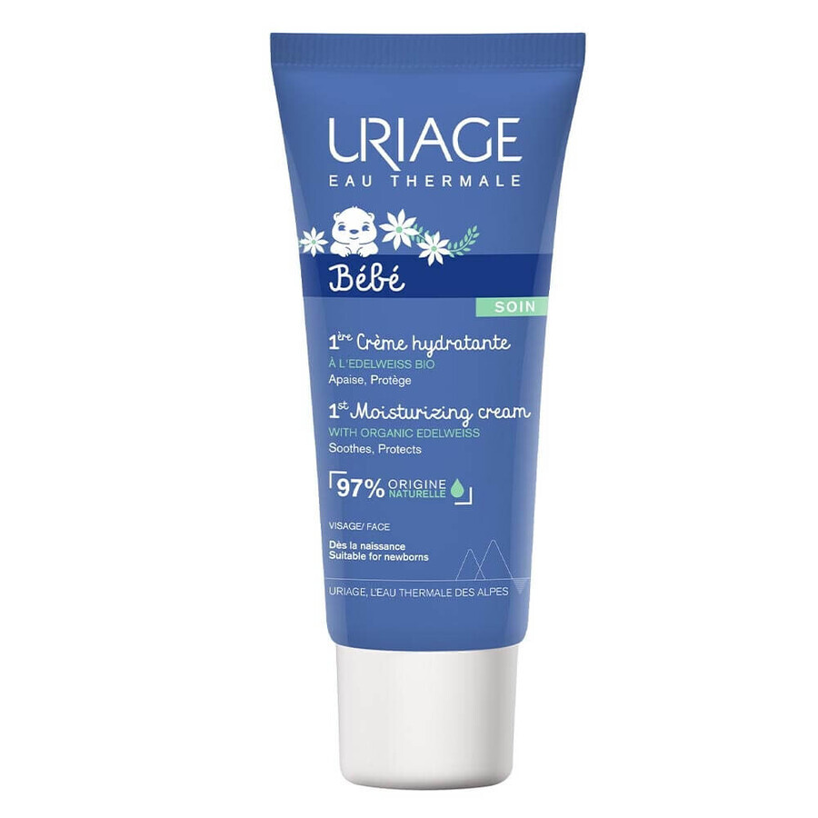 Uriage Bebe 1st Dagelijkse Hydraterende Gezichtscrème 40ml