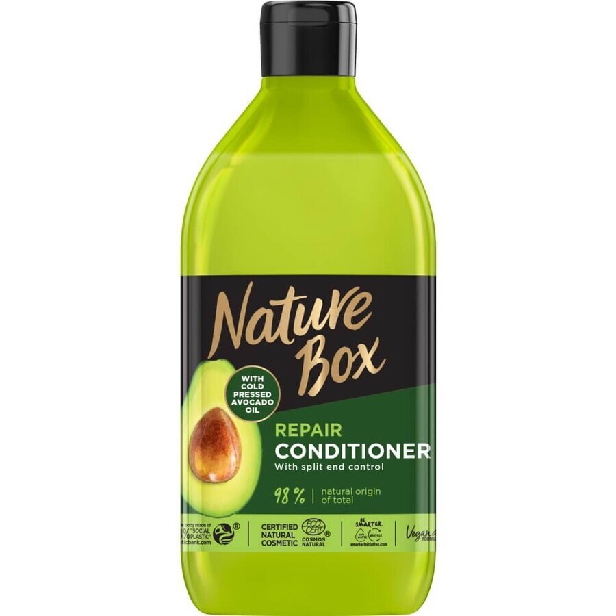 Nature Box Balsam regenerant de ceară cu ulei de avocado, 385ml