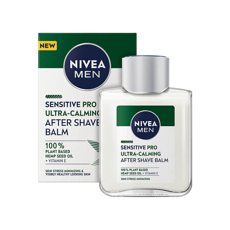 Nivea Men Sensitive Pro Bálsamo aftershave ultra-calmante con aceite de semillas de cáñamo, 100ml