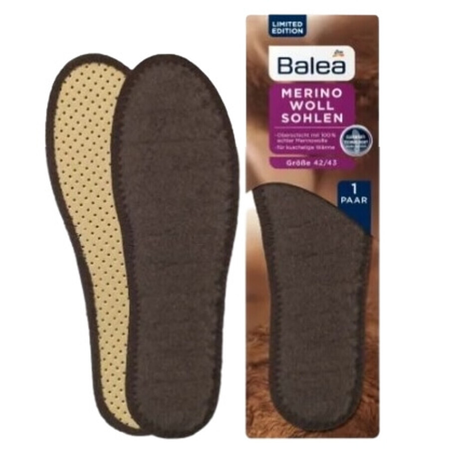 Balea, insoles for shoes, 42/43, 1 pair