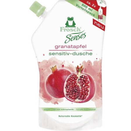 Frosch Pomegranate Shower Gel Refill Pack 500 ml