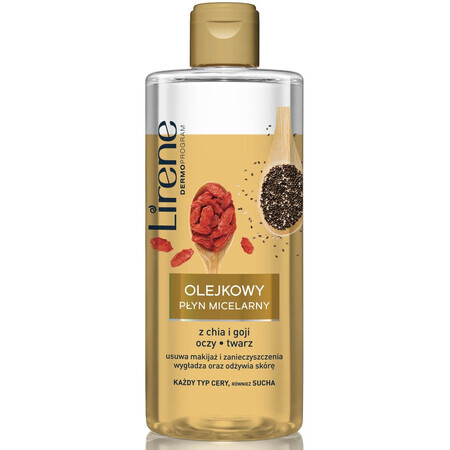 Lirene Kojcy mizellare Lotion mit Chia- und Goji-Öl 400 ml