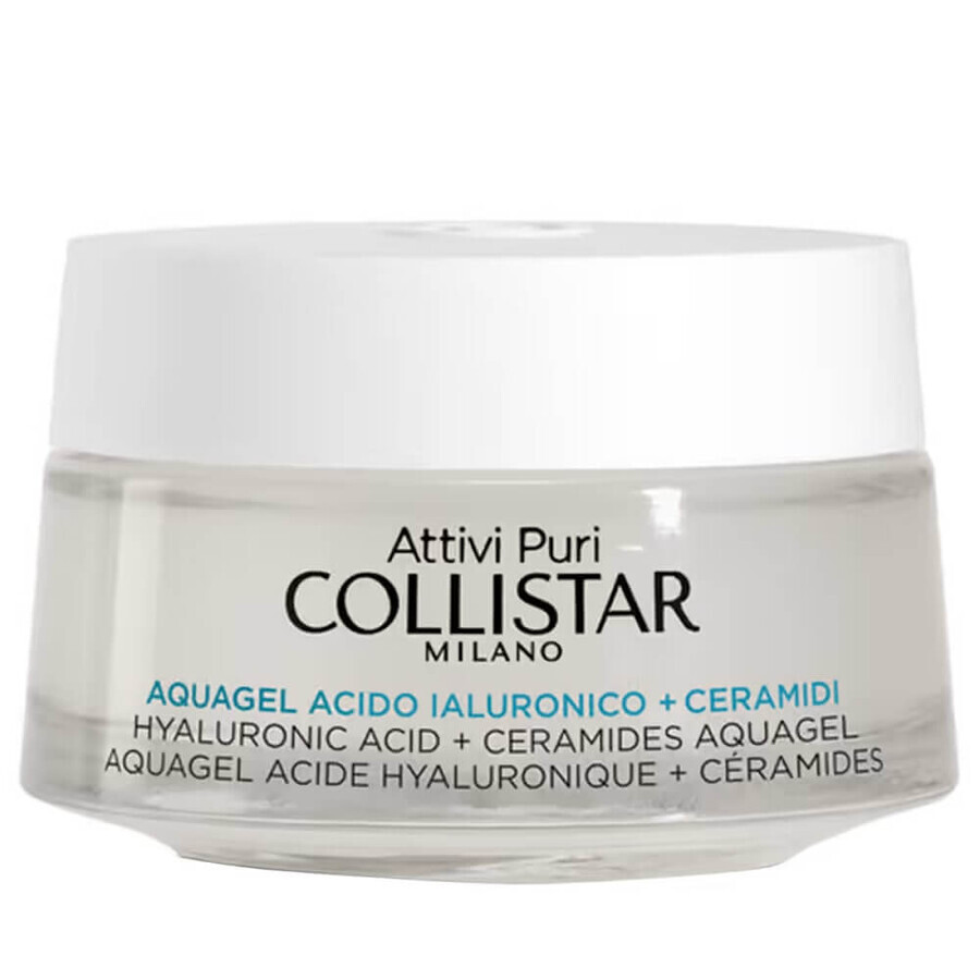 Collistar Attivi Puri Cremă-gel cu acid hialuronic și ceramide, 50ml