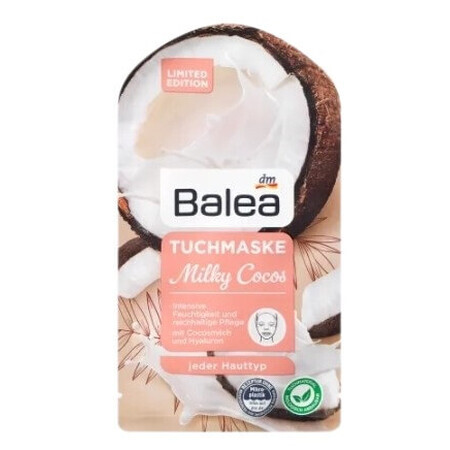 Balea, Milky Cocos, Mască în mistrie, 1 buc