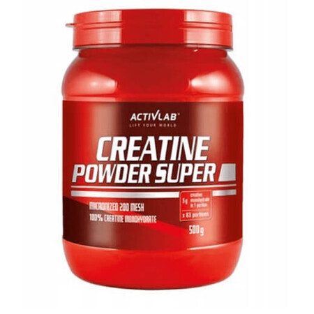 Kreatinpulver Super, Zitrone, 500g