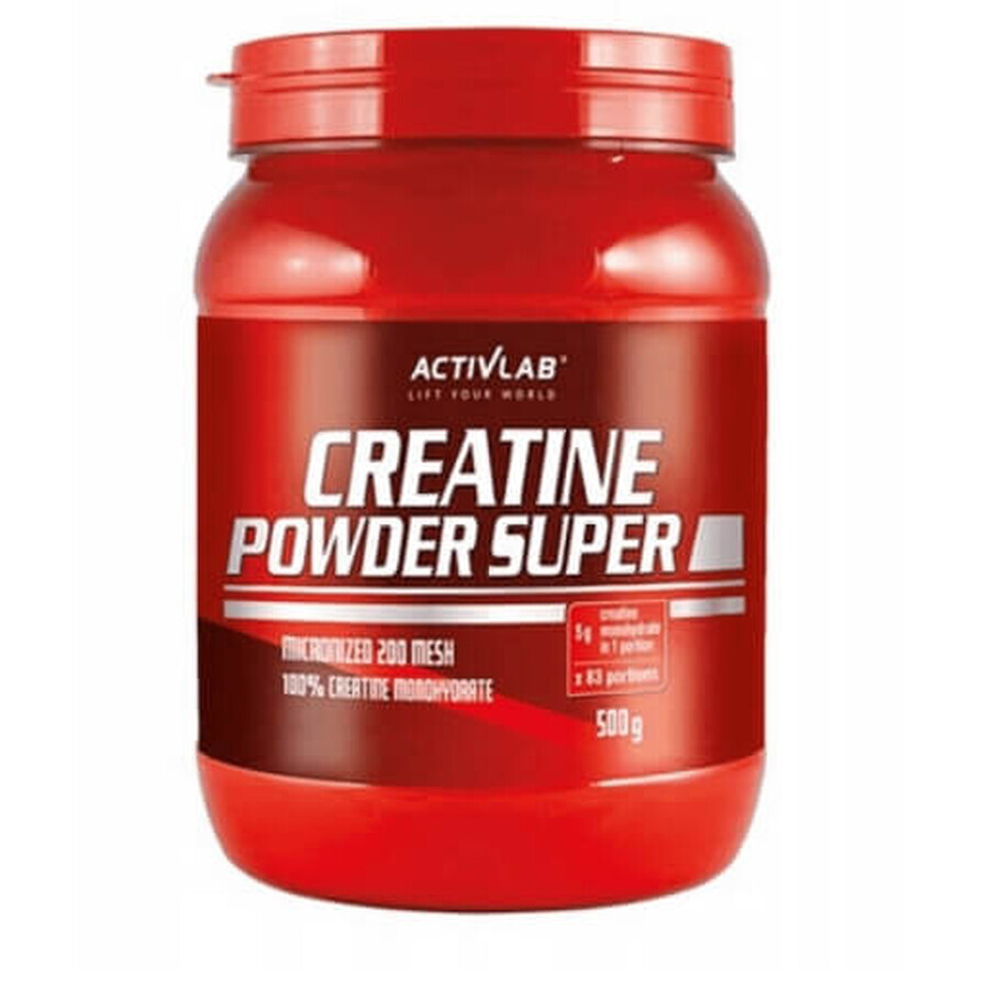 Kreatinpulver Super, Zitrone, 500g