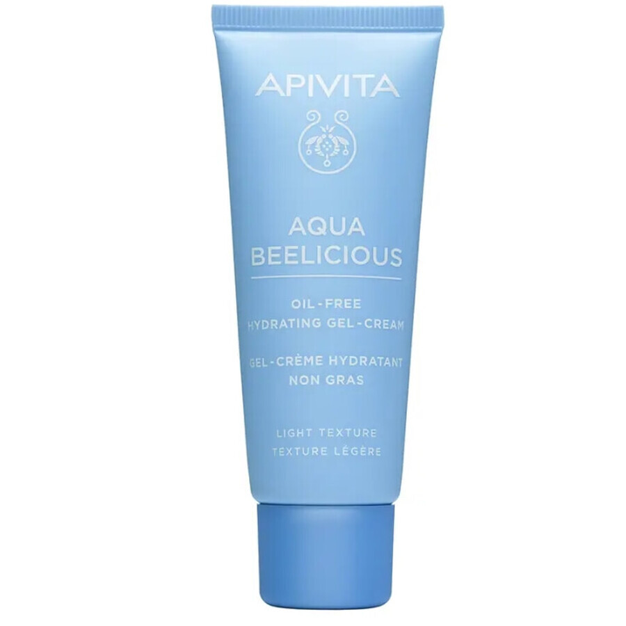 Apivita Aqua Beelicious, crema idratante per il viso leggera e priva di oli 40 ml