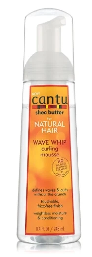 Cantu Shea Butter Styling Mousse für lockiges Haar, 248ml