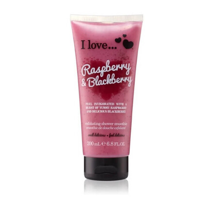 I Love Raspberry amp; Blackberry Körperpeeling, 200ml