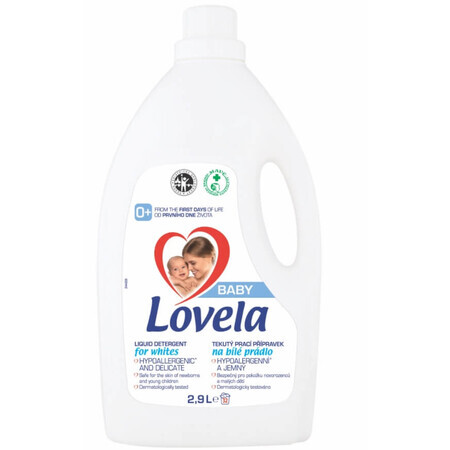 Lovela Baby, Lait pour le lavage des tissus blancs, 2.9 l