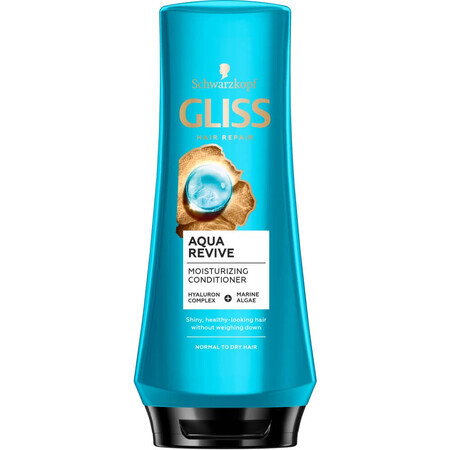 Gliss Aqua Revive Conditioner für trockenes und normales Haar, 200ml