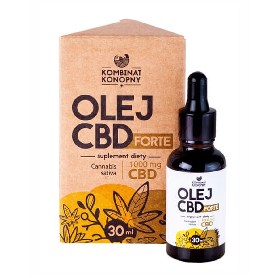 Hanf Kombinieren, Starkes CBD-Öl, 30 ml