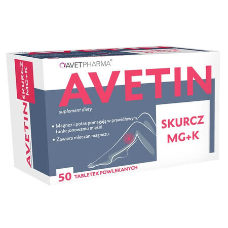 Avetin Skurcz MG + K, 50 Tabletten