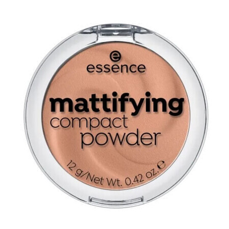 Essence, polvos compactos matificantes, beige suave 02, 12g