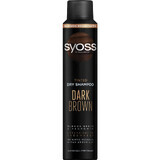 Syoss Shampoo a secco colorato Castano scuro Shampoo a secco alla cera per esaltare e colorare la betulla scura, 200ml