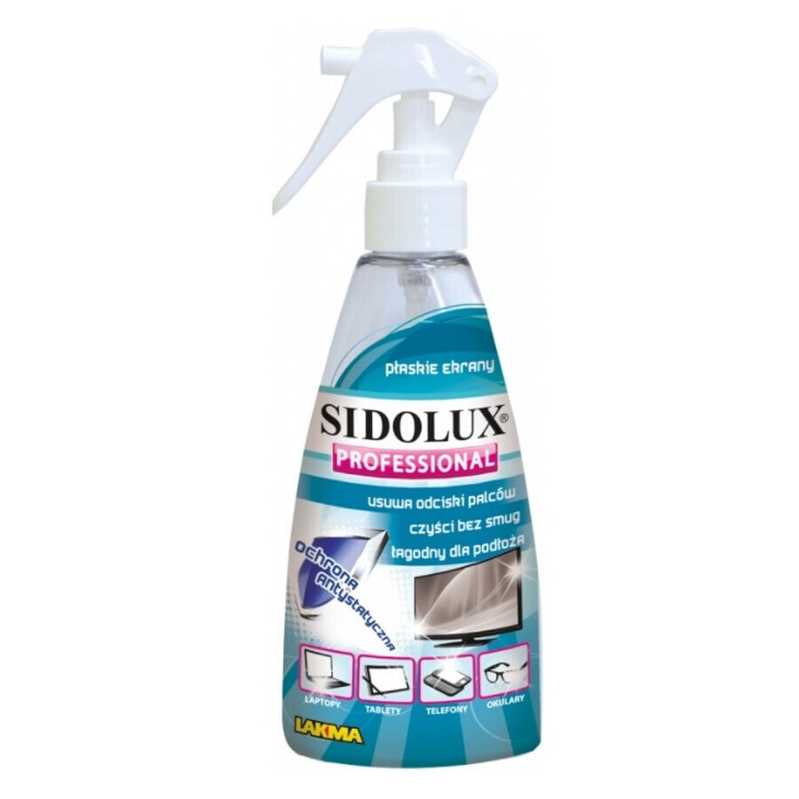 Sidolux Flachbildschirm-Reinigungsspray, 200 ml