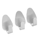 Fackelmann, Ganchos autoadhesivos 2cm, 3 piezas