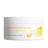 Nacomi creamy body mask with peach and lemon sorbet, 100ml