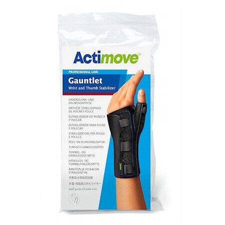 Actimove, Suport pentru stabilizarea încheieturii mâinii și a degetului mare Negru dimensiune XL - Pe termen lung!