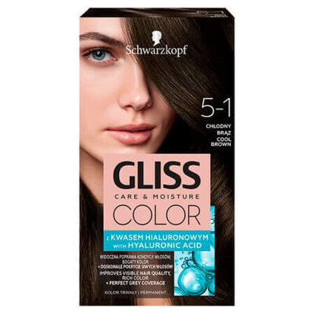 Schwarzkopf Gliss Color Wachs Farbe mit Hyaluronsäure Chodny Brz 5-1