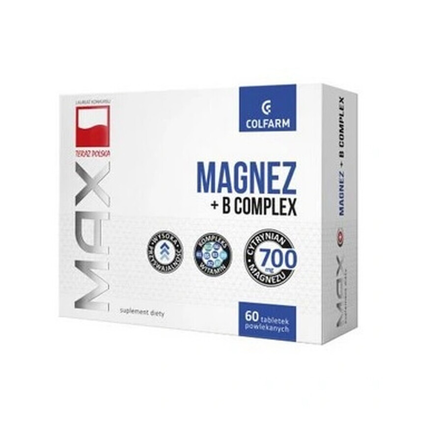 Magnesium + B-Komplex, 60 Tabletten