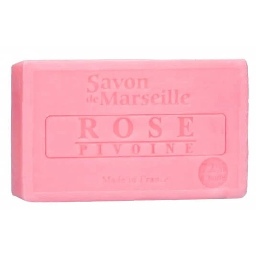 Seife Le Chatelard Provençal Marseille Marseiller Rose und Pfingstrose, 100g