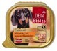 Dein Bestes, Nassfutter f&#252;r Hunde, Exquisit, 60% Huhn mit schmackhaftem Goldwicca-Kaviar, 300 g