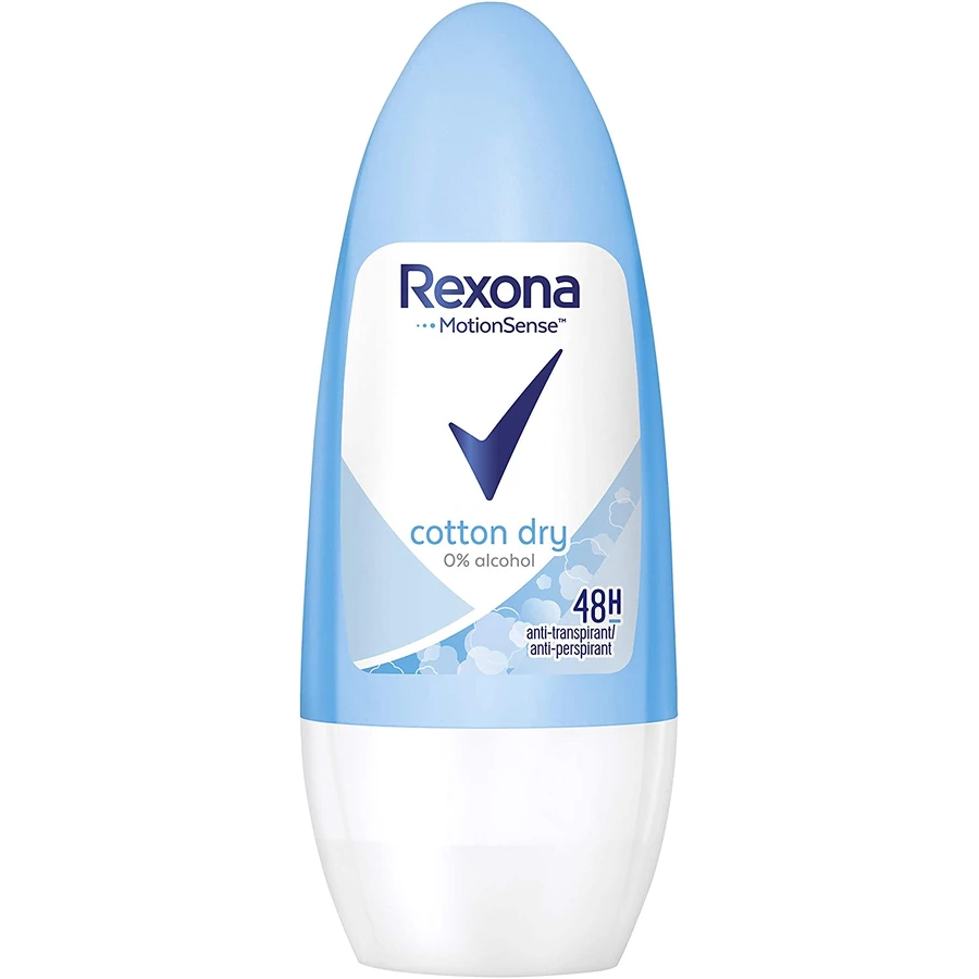 Rexona Cotton Dry, antitraspirante per donna, 50ml
