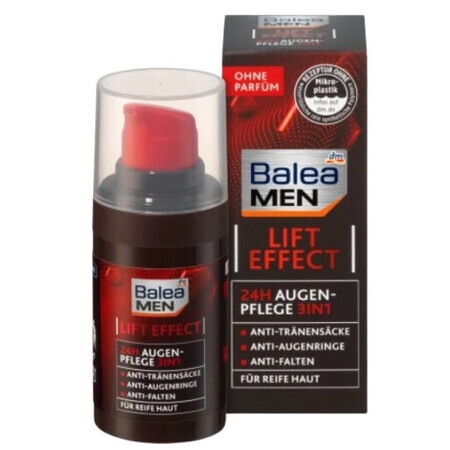 Balea Men, Oogcrème, 24 uur liftend effect, 15 ml