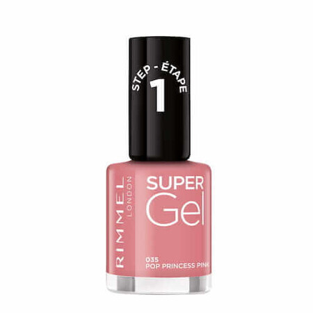 Rimmel Esmalte de Uñas de Gel 035 Pop Princess Pink, 12ml