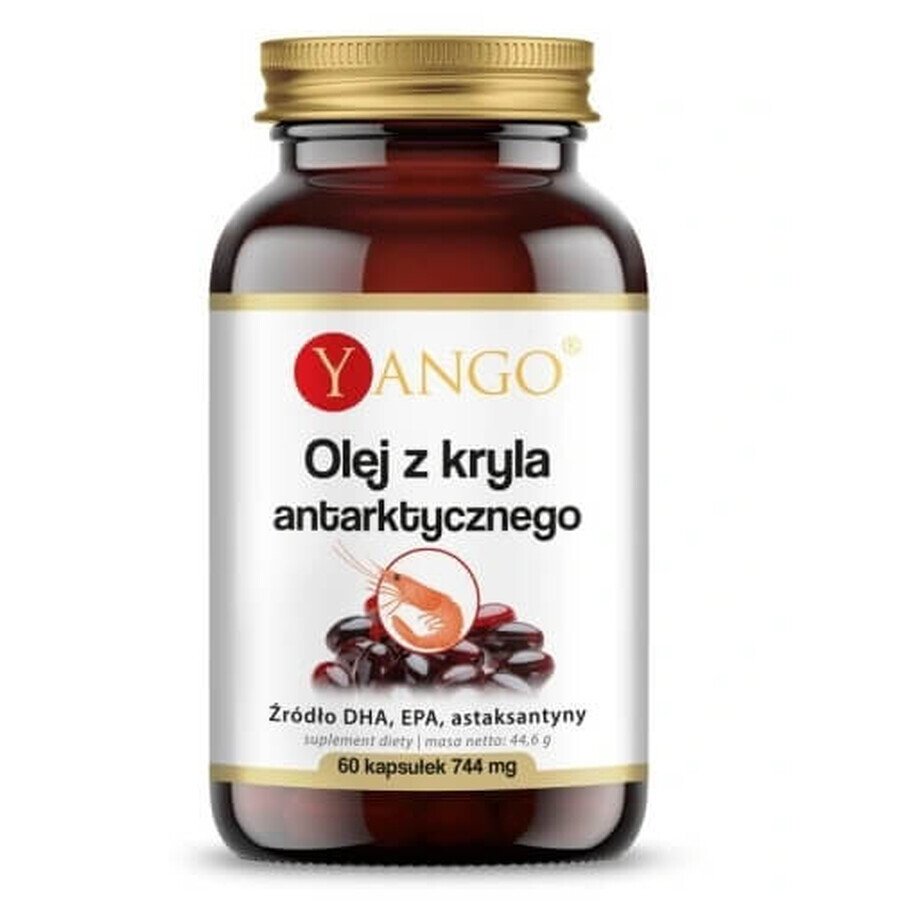 Yango, Antarktisches Krillöl, 60 Kapseln