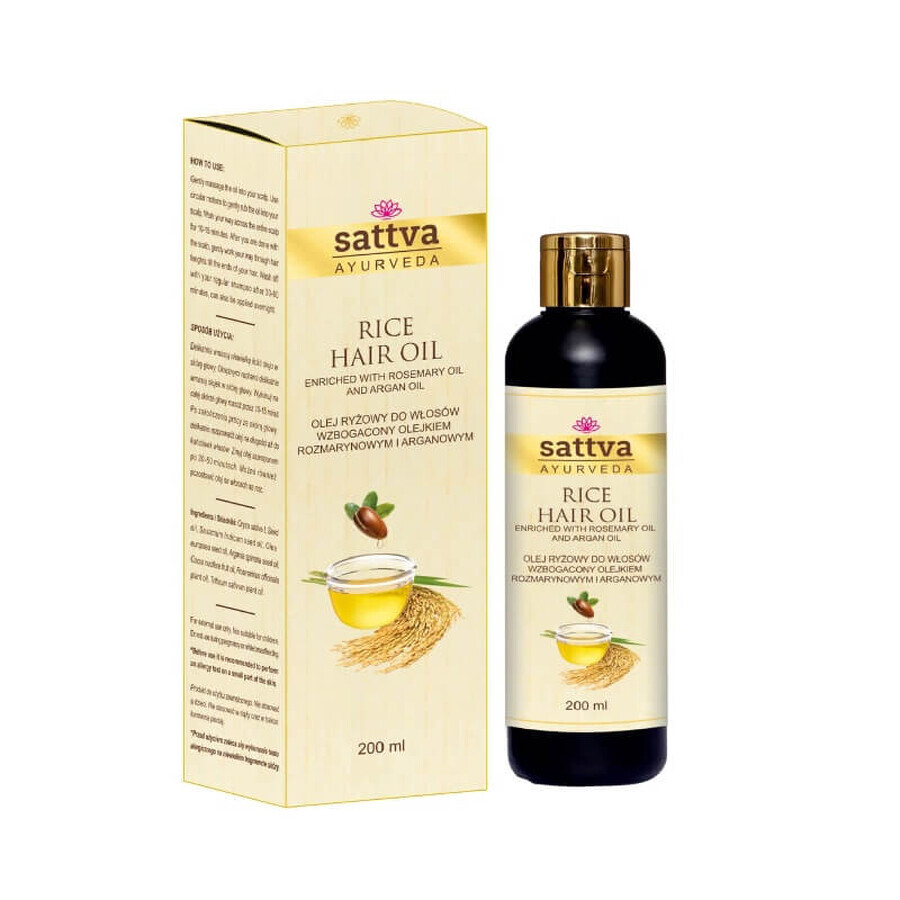 Sattva Reiswachsöl, 200ml