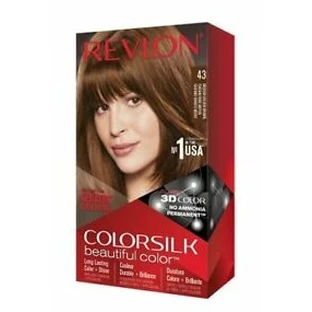 Revlon, ColorSilk, maro auriu mediu 43, vopsea, 1 buc