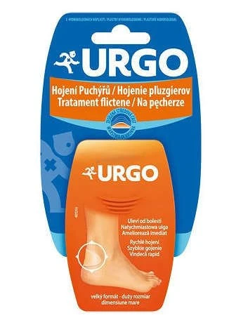 Urgo, auf einem Pusher, großes Format, 5 Pflaster - Lange Haltbarkeit!