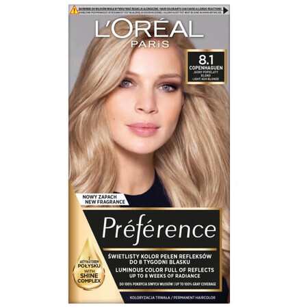 L'Oréal Paris Preference Cera Color 8.1 Copenhague