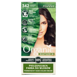 Joanna Natanna Naturia Tintura biologica Pielgnujca per wos 342 Kawowy Kawowy