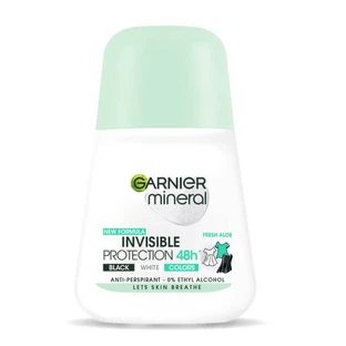 Garnier Mineral Invisible Protection Fresh Aloe Antitranspirant Roll-on, 50ml