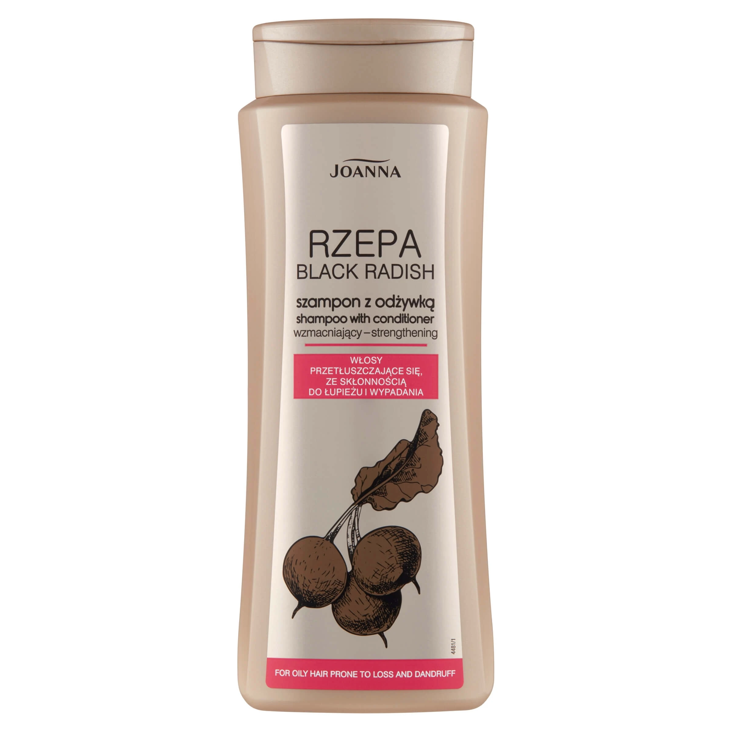 Joanna, Shampoo mit Spülung Rübe, 400 ml