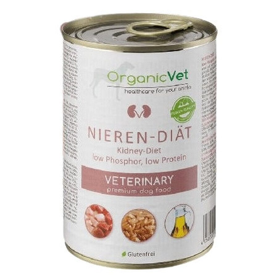 OrganicVet, Nervous Diet, Diätfuttermittel für Hunde, 400 g