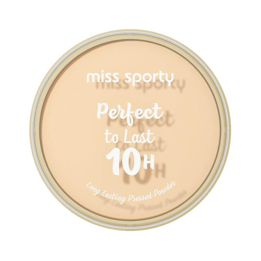 Miss Sporty Perfect To Last 10H Poudre matifiante 050 Transparent, 9g