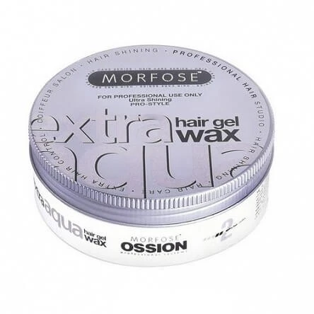 Morfose Extra Aqua Gel Hair Styling Wax Duftwachs mit extra Kaugummi, 175ml